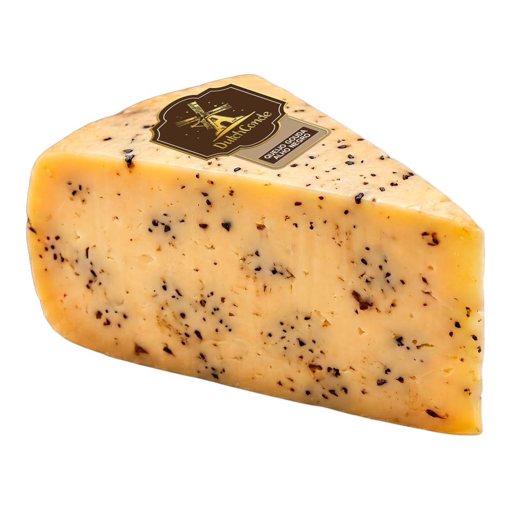 QUEIJO GOUDA ALHO NEGRO 110 G – 10UNI