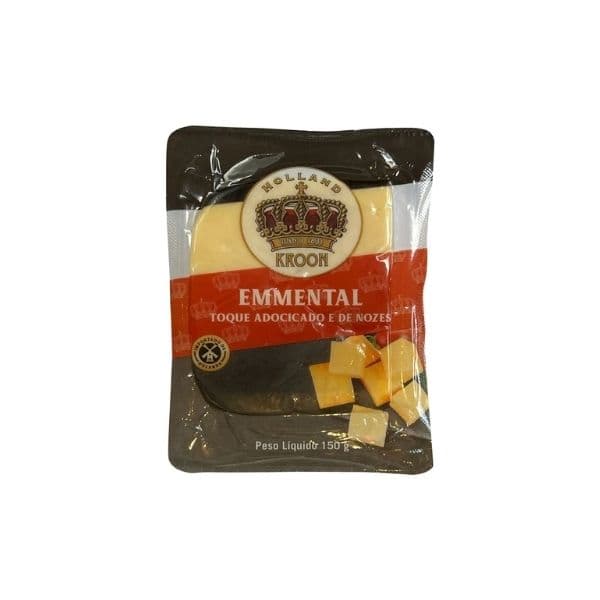 QUEIJO KROON EMMENTAL FRAÇÃO 150G – 12UNI