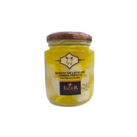QUEIJO DE CABRA NATURAL 220G FAZFOR – 12 UNI